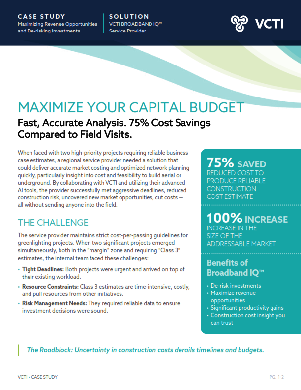 Maximize Capital Budget SP CS