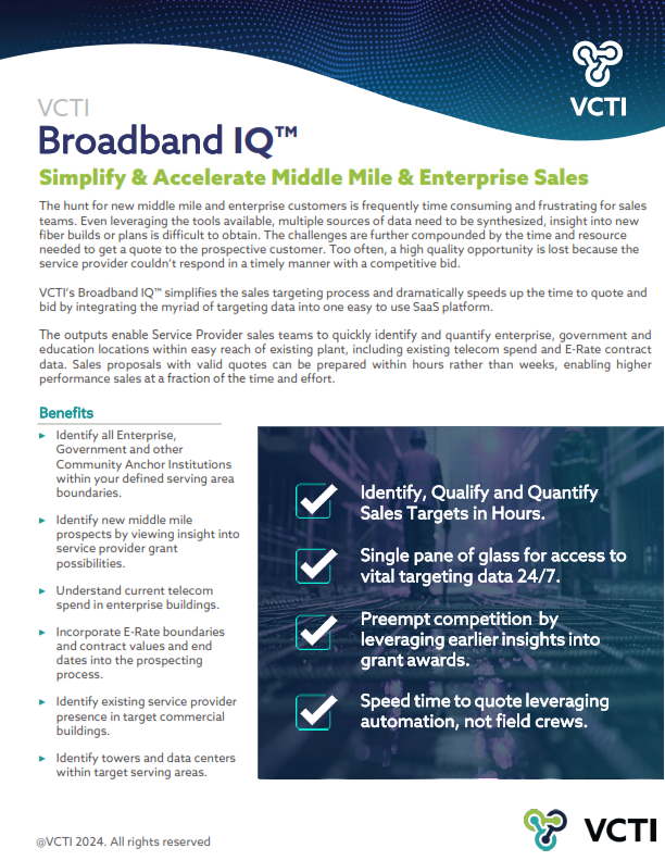 VCTI Broadband IQ Brief for Middle Mile and Enterprise092024_001